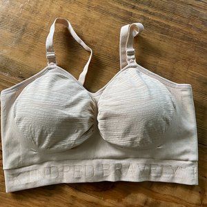 Kindred Bravely Sublime Hands Free Pumping and Nursing Bra, Large